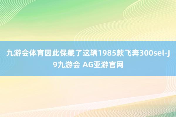 九游会体育因此保藏了这辆1985款飞奔300sel-J9九游会 AG亚游官网