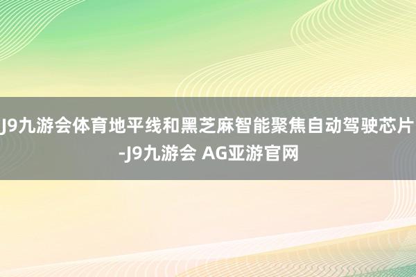 J9九游会体育地平线和黑芝麻智能聚焦自动驾驶芯片-J9九游会 AG亚游官网