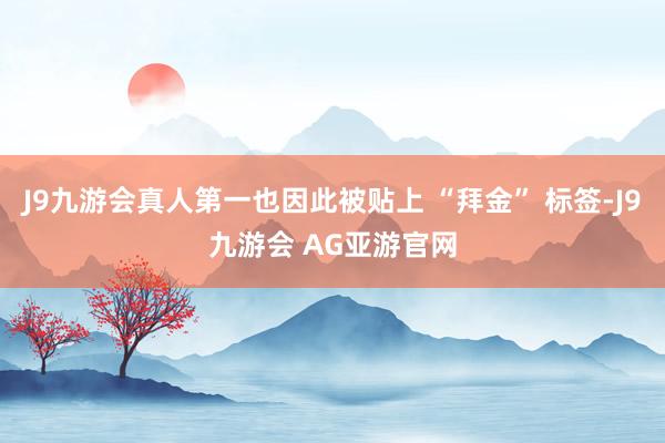 J9九游会真人第一也因此被贴上 “拜金” 标签-J9九游会 AG亚游官网