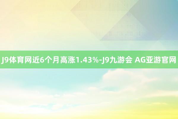 J9体育网近6个月高涨1.43%-J9九游会 AG亚游官网